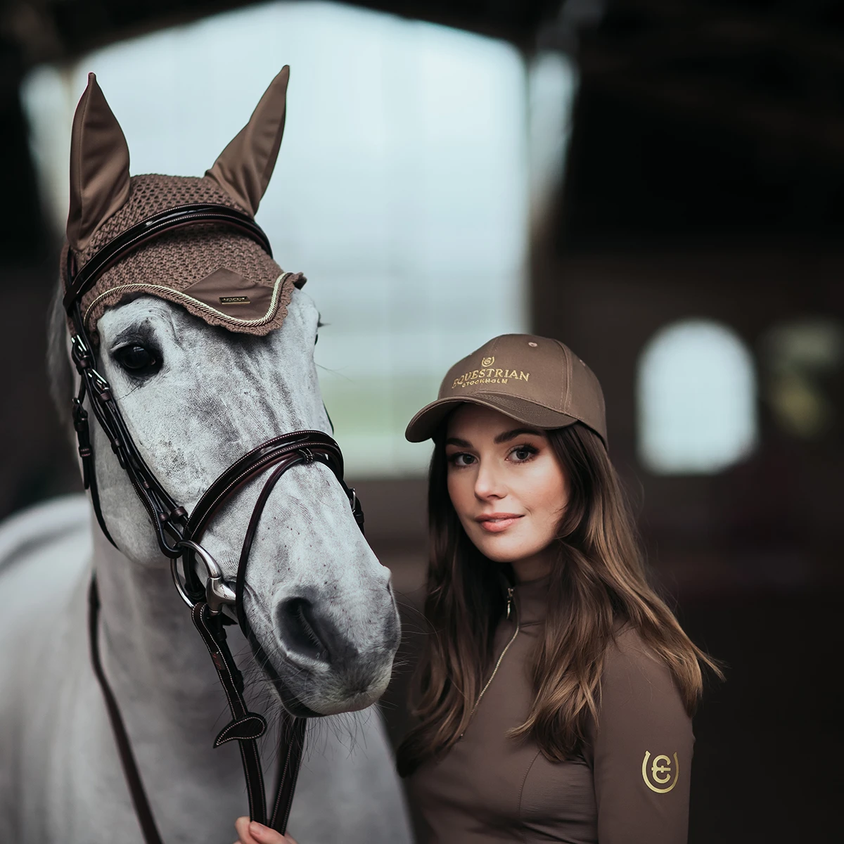 Oornetje Equestrian Stockholm Champagne Middenbruin - Afbeelding 3