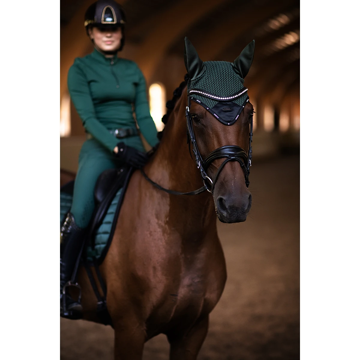 Oornetje Equestrian Stockholm Sportive Sycamore Green Groen - Afbeelding 4