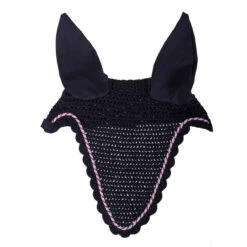 Oornetje QHP Flags Zwart-mix