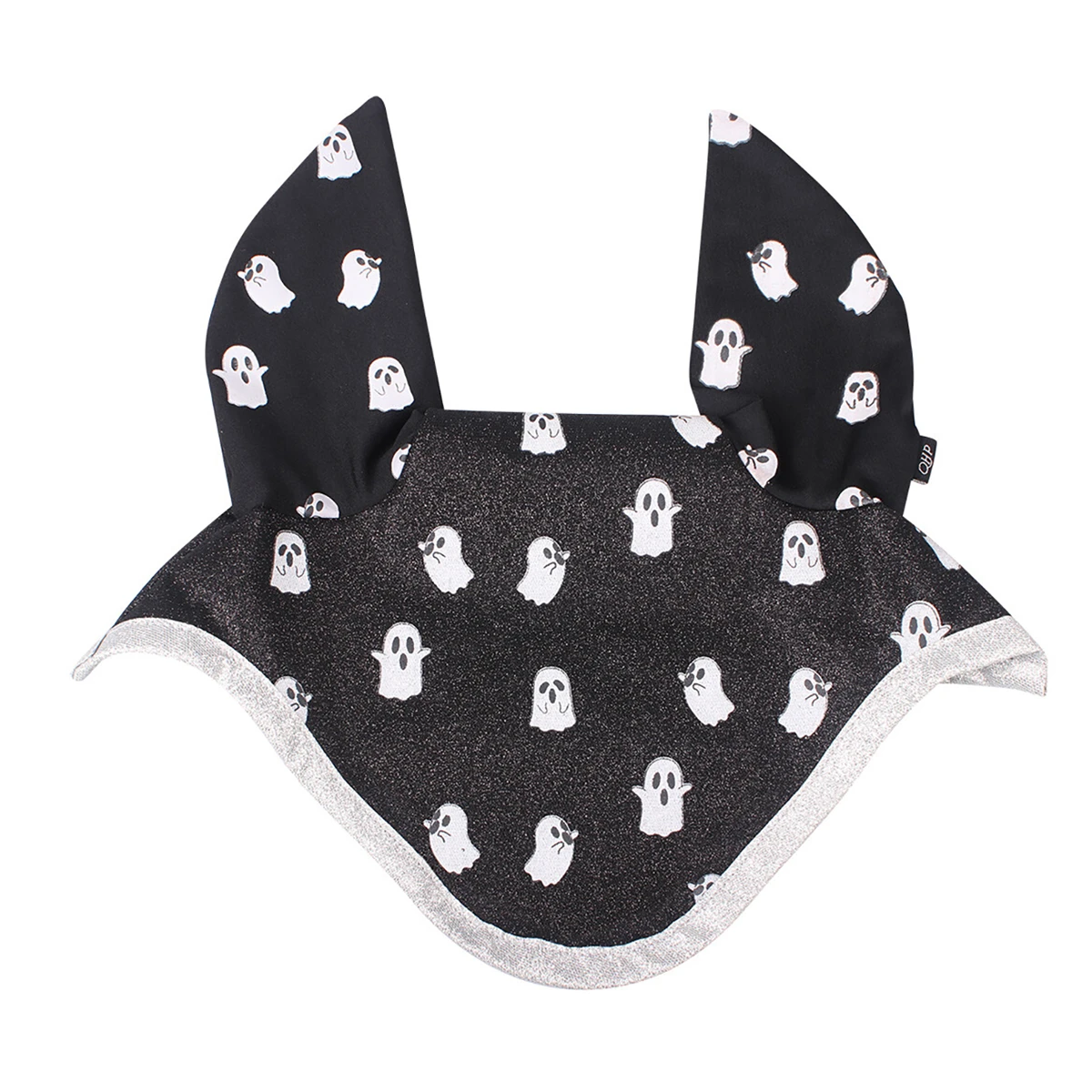 Oornetje QHP Halloween Ghost Zwart-wit