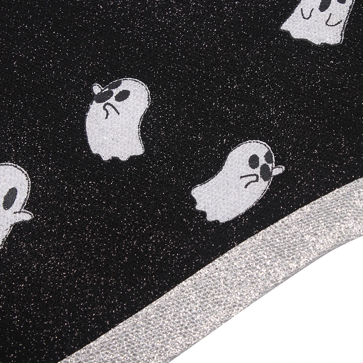 Oornetje QHP Halloween Ghost Zwart-wit - Afbeelding 2