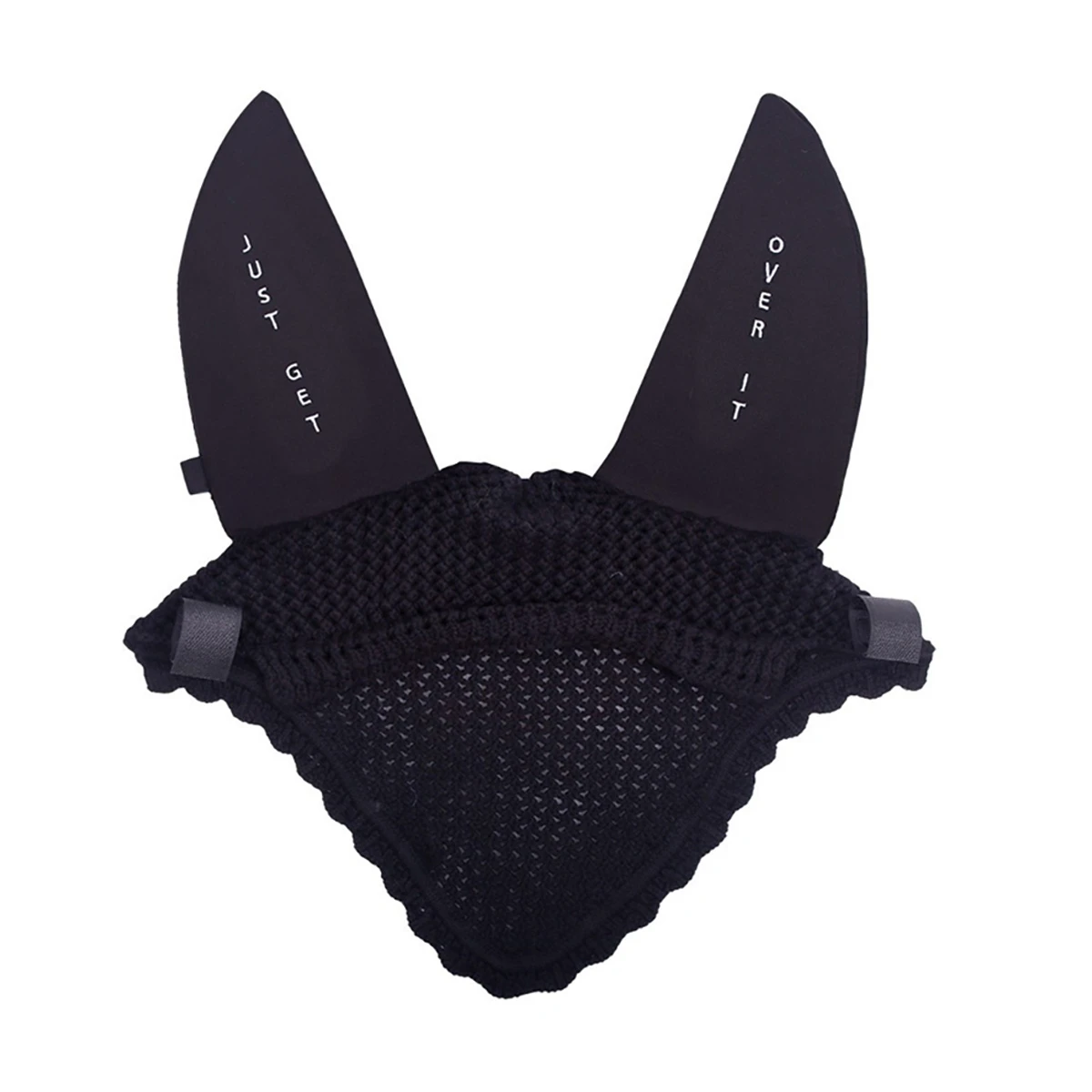 Oornetje QHP Just Get Over It Soundless Zwart - Afbeelding 2