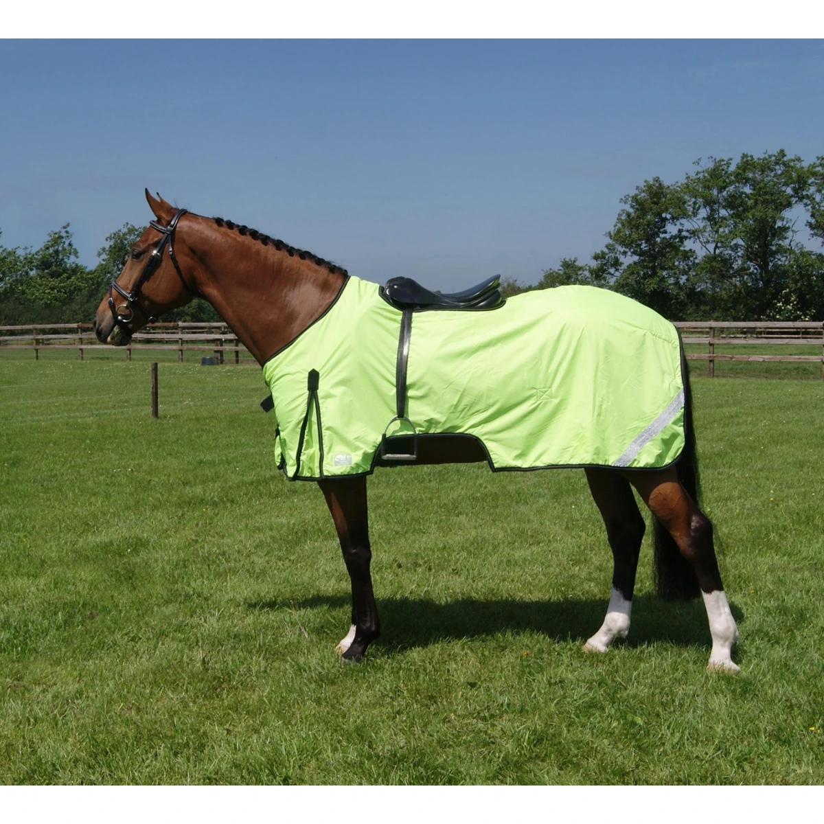 Reflectie Deken QHP Geel - Afbeelding 2