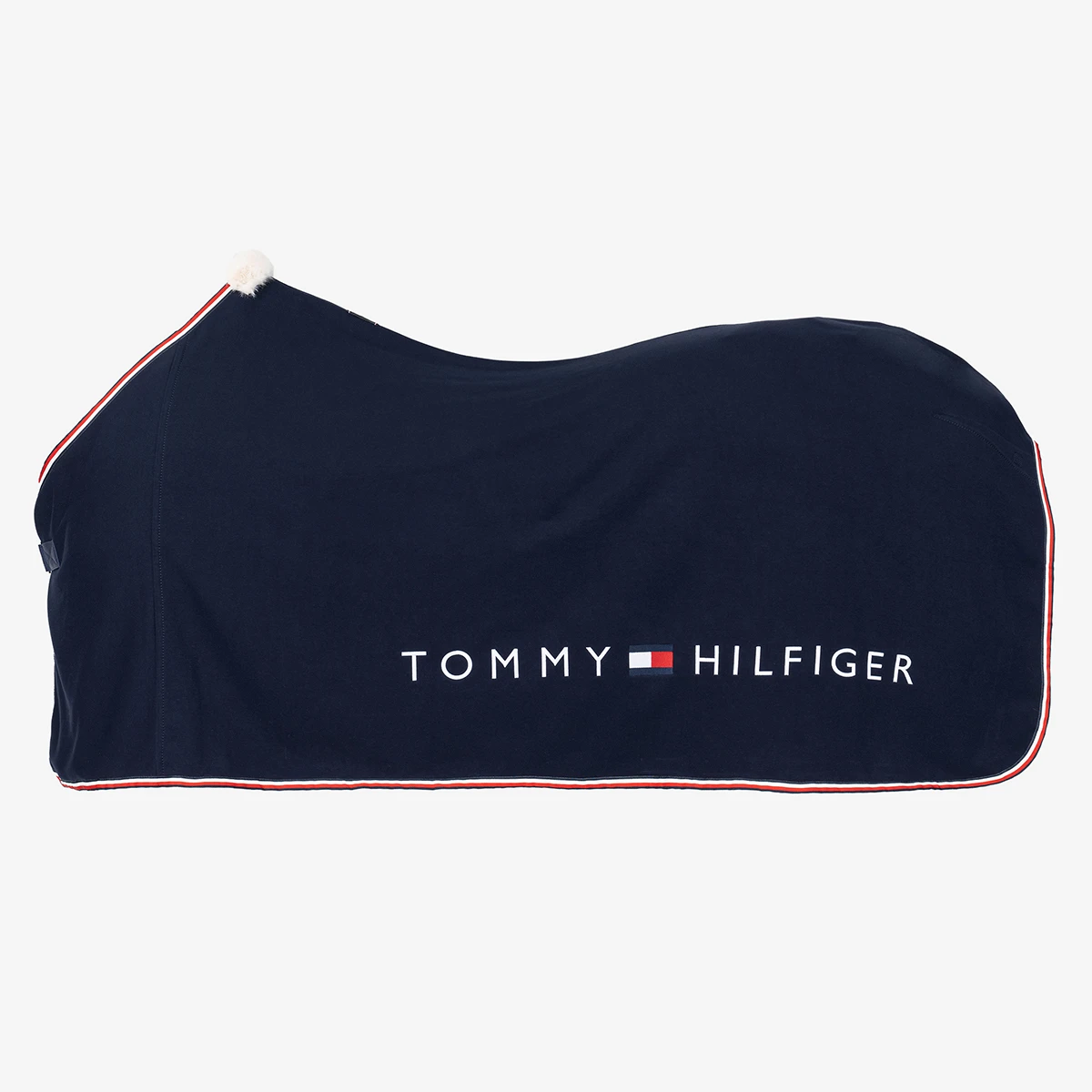 Showdeken Tommy Hilfiger Light & Dry Donkerblauw
