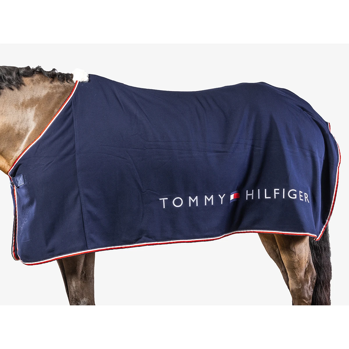 Showdeken Tommy Hilfiger Light & Dry Donkerblauw - Afbeelding 3