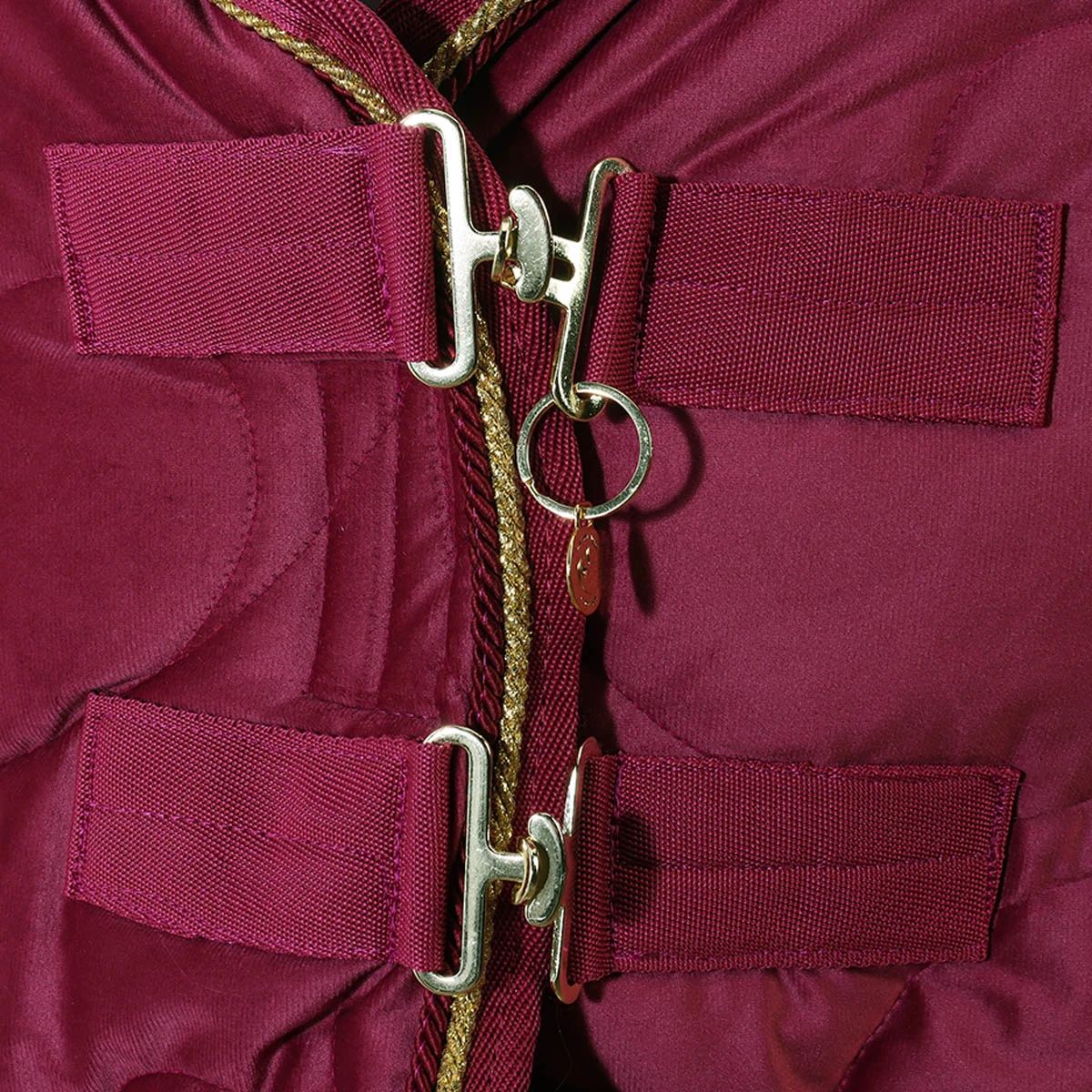 Staldeken Friesian Horse By Horsegear 160gr Donkerrood - Afbeelding 4