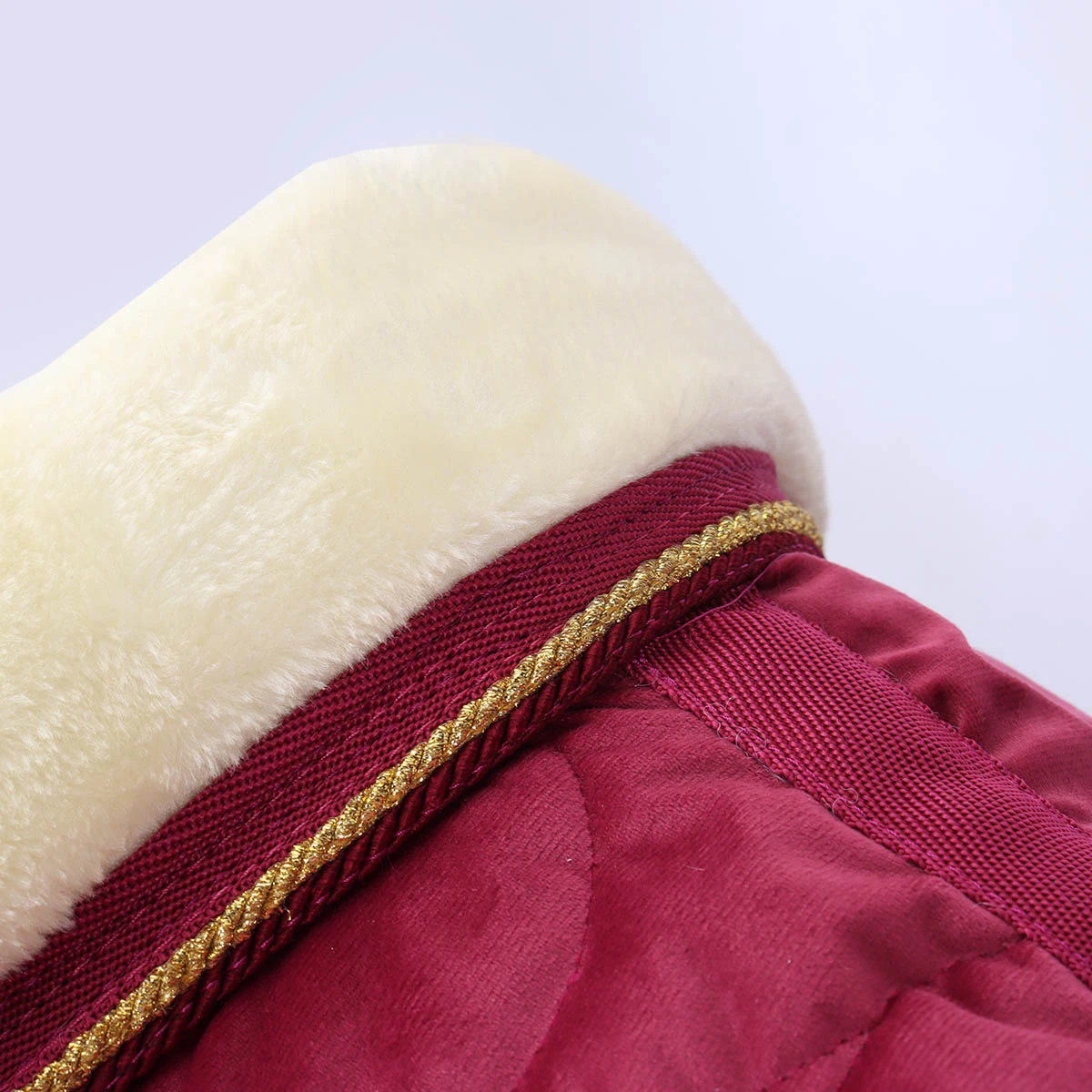 Staldeken Friesian Horse By Horsegear 160gr Donkerrood - Afbeelding 7