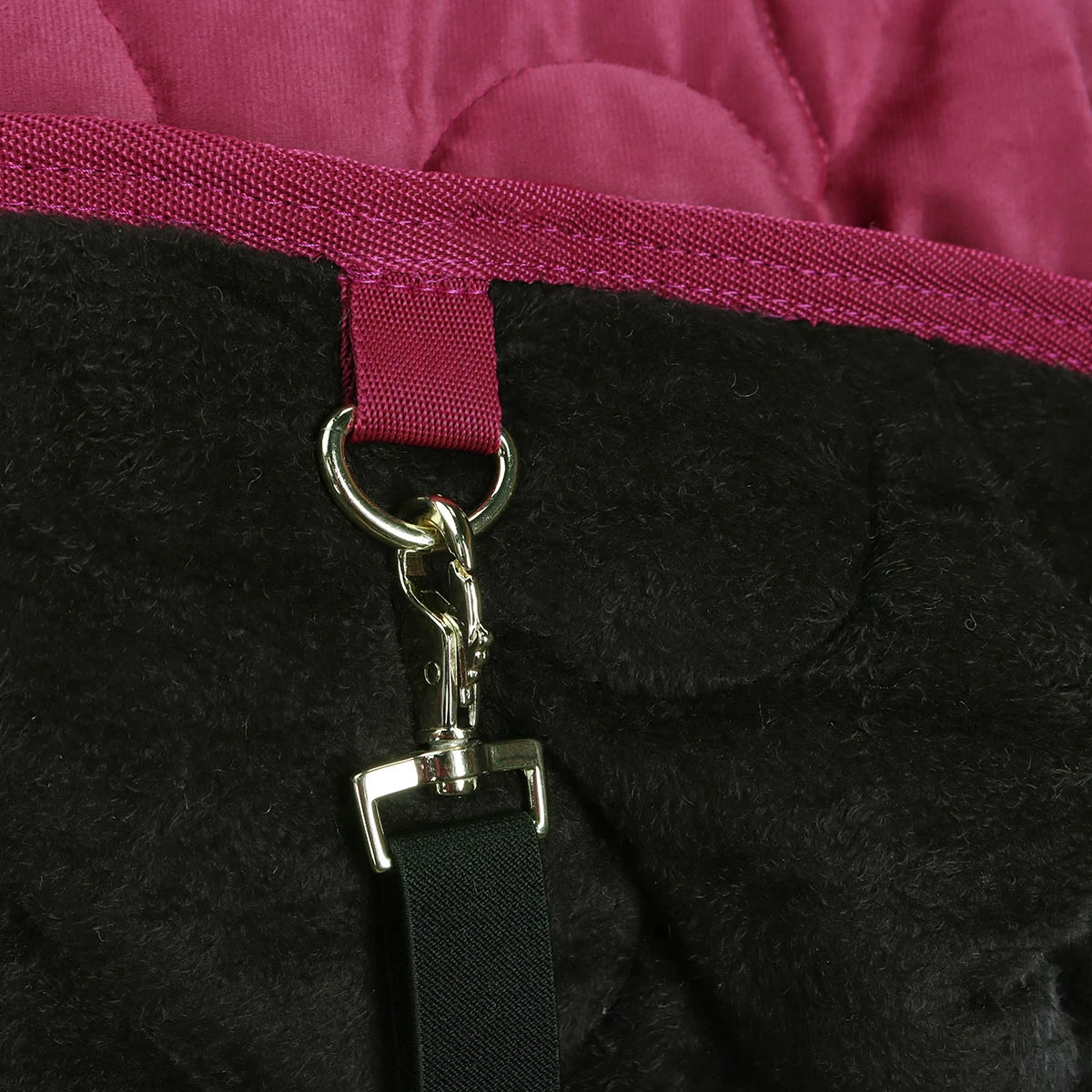 Staldeken Friesian Horse By Horsegear 160gr Donkerrood - Afbeelding 8