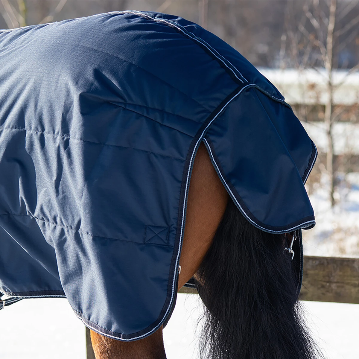 Staldeken QHP 200gr Donkerblauw - Afbeelding 5