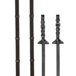 Teugels LeMieux Rubber Grip Continental Bruin-zilver