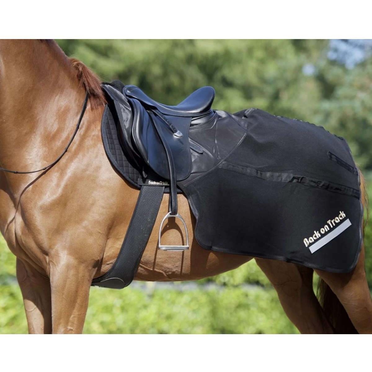 Uitrijdeken Back On Track Supreme Zwart - Afbeelding 2