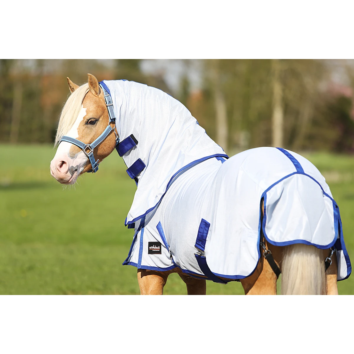 Vliegendeken Epplejeck Junior Full Neck Lichtblauw - Afbeelding 4