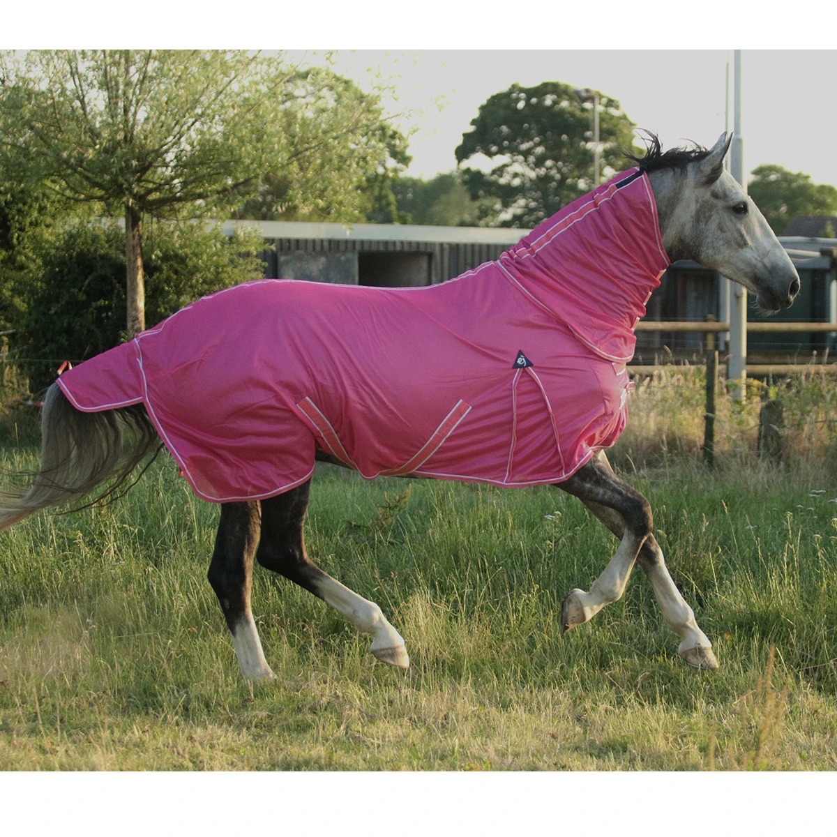 Vliegendeken Epplejeck Summertime Full Neck Roze - Afbeelding 5