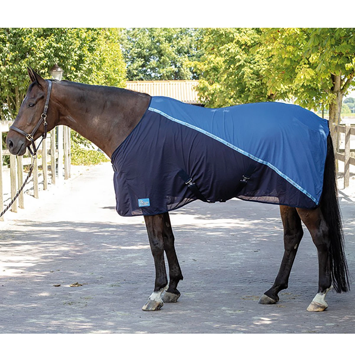 Vliegendeken Harry's Horse Mesh Pro Blauw - Afbeelding 6