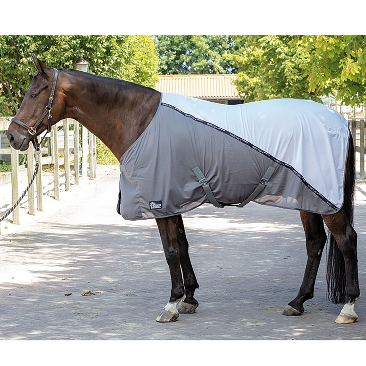 Vliegendeken Harry's Horse Mesh Pro Wit - Afbeelding 6