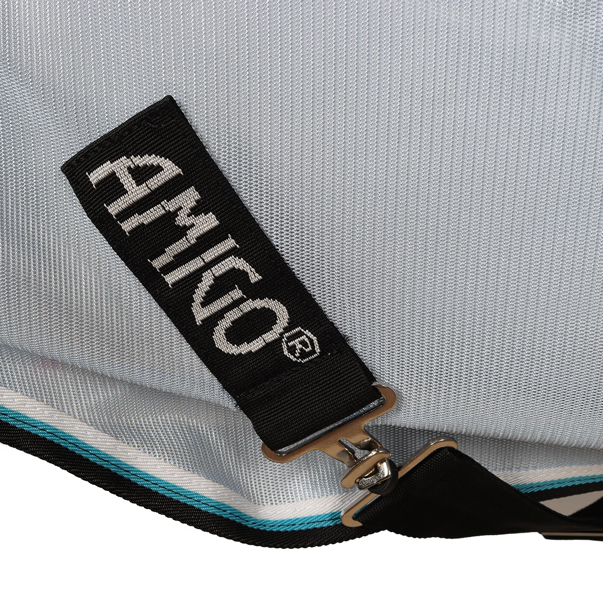 Vliegendeken Horseware Amigo Bug Rug Lichtblauw-zwart - Afbeelding 3