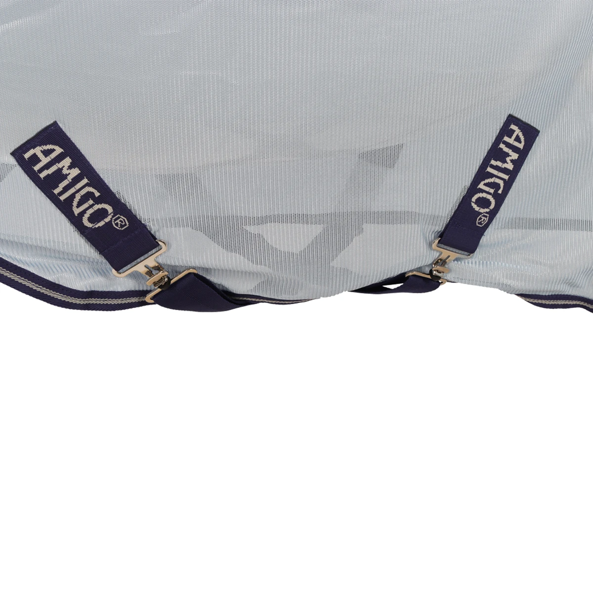 Vliegendeken Horseware Amigo Bug Rug XL Lichtblauw - Afbeelding 2