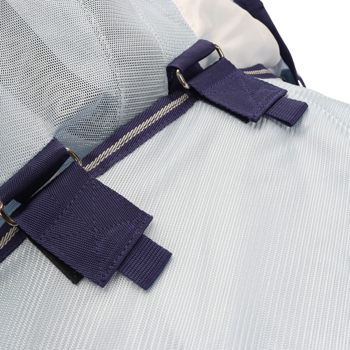 Vliegendeken Horseware Amigo Bug Rug XL Lichtblauw - Afbeelding 3