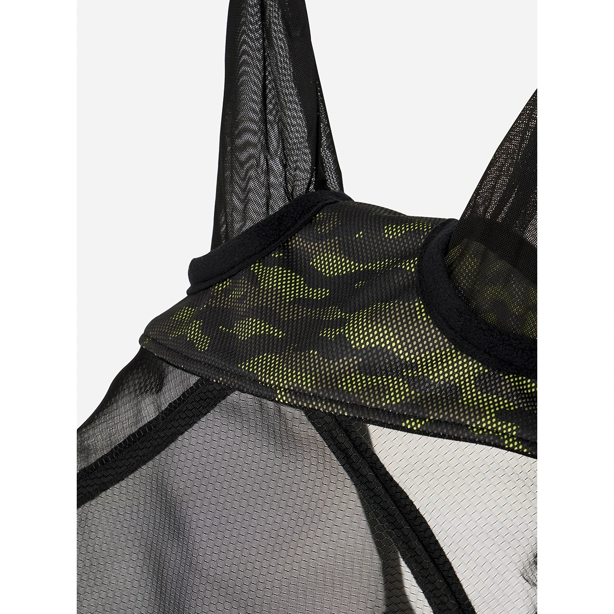 Vliegenmasker LeMieux Visor-Tek Full Camo Donkergroen - Afbeelding 3