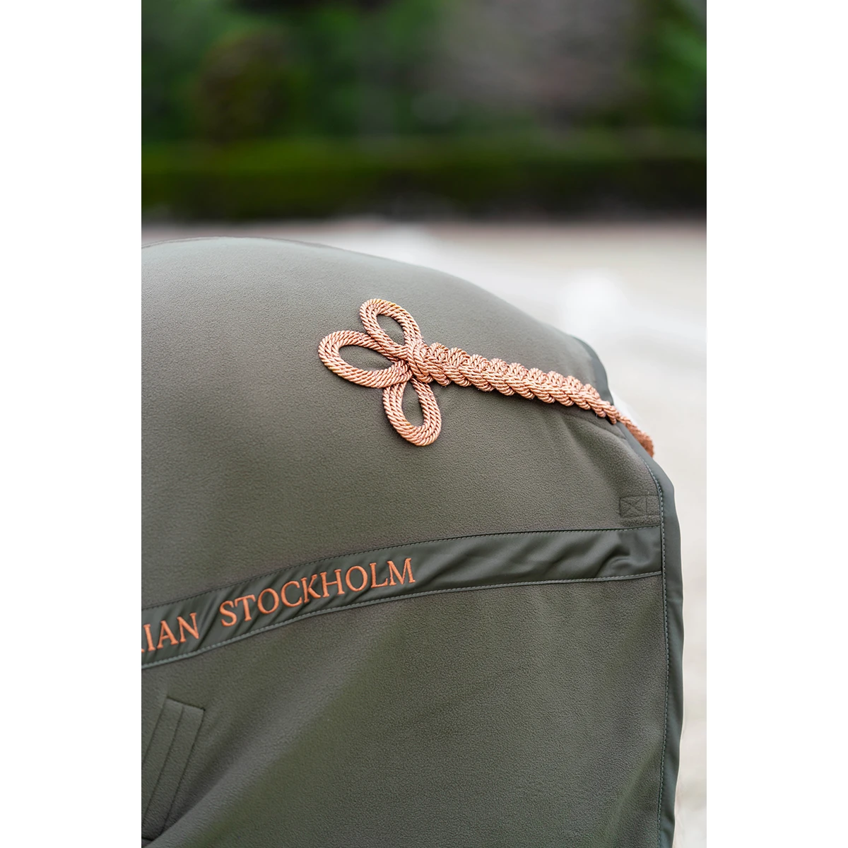 Zweetdeken Equestrian Stockholm Evening Haze Lichtgroen - Afbeelding 3