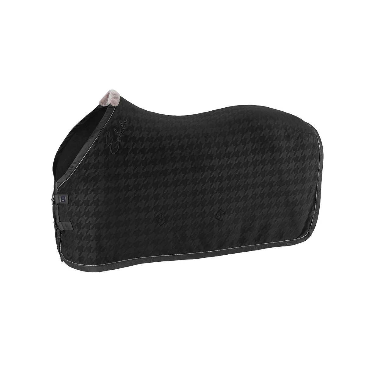Zweetdeken Eskadron Essence Fleece Stamp Zwart