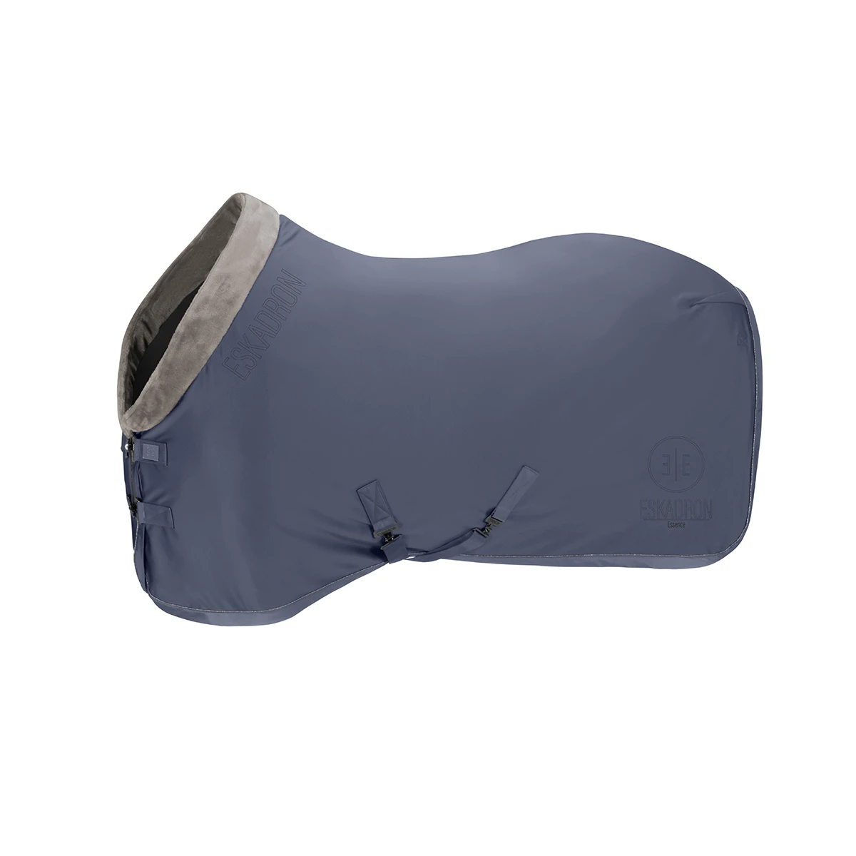 Zweetdeken Eskadron Essence Jersey Faux Fur Donkerblauw