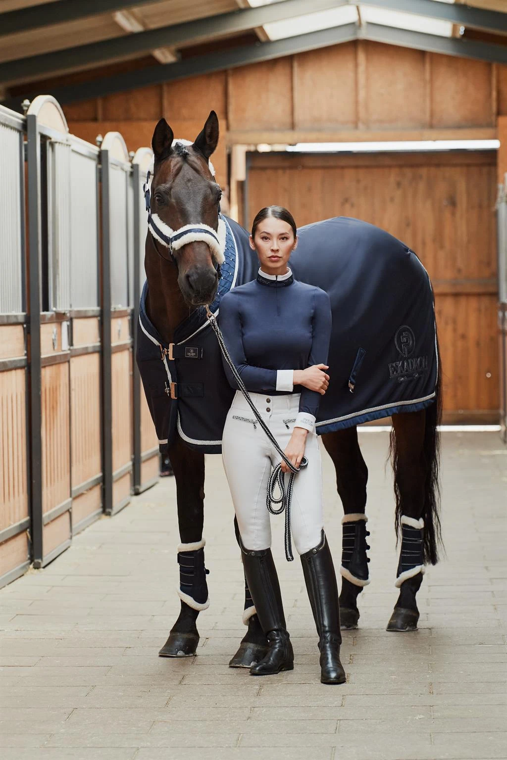 Zweetdeken Eskadron Platinum Pure Dura Crystal Blauw - Afbeelding 5