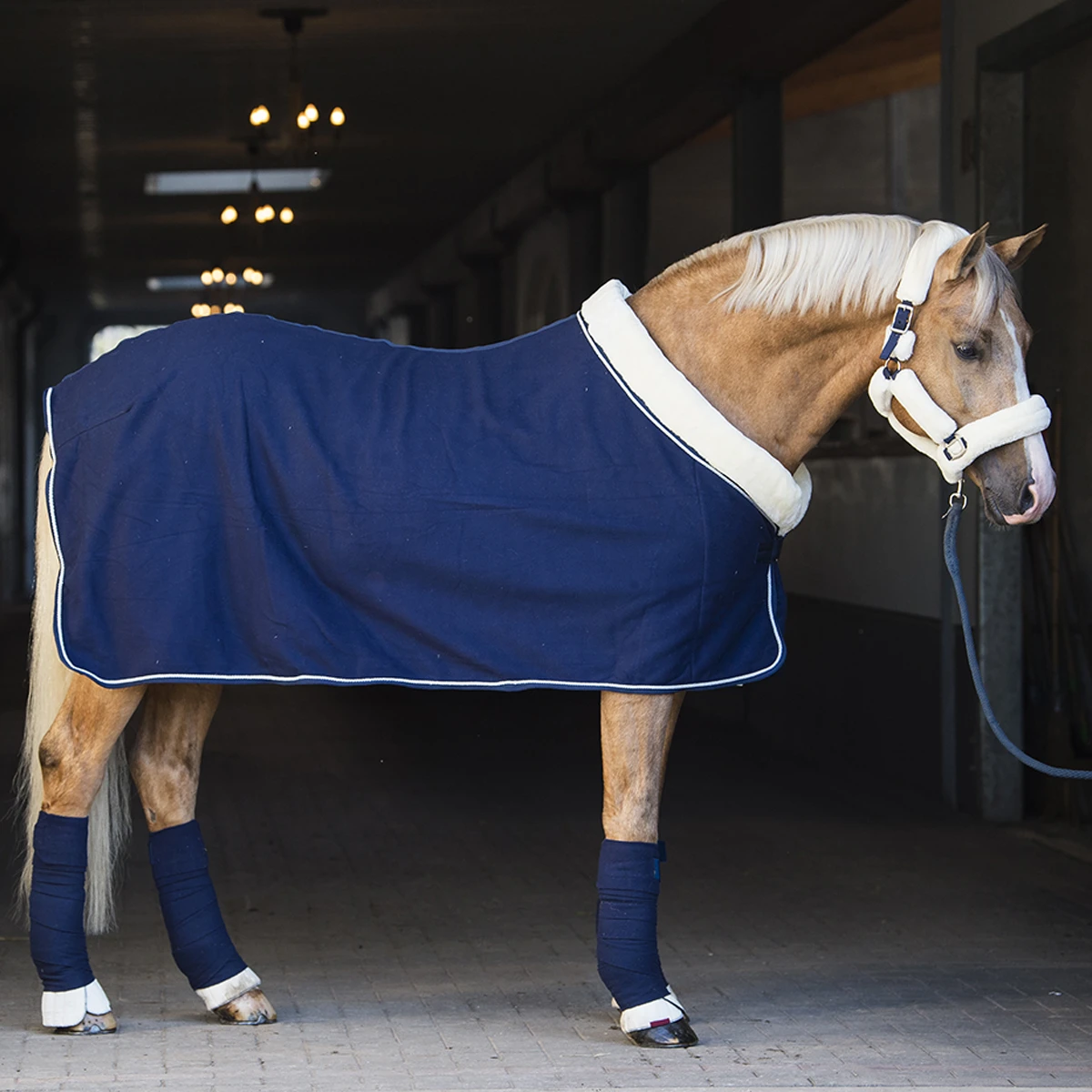 Zweetdeken Horsegear Allure Donkerblauw - Afbeelding 3