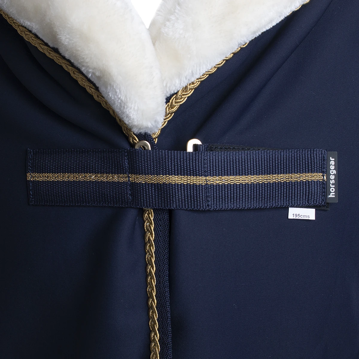 Zweetdeken Horsegear Lyx Donkerblauw - Afbeelding 2