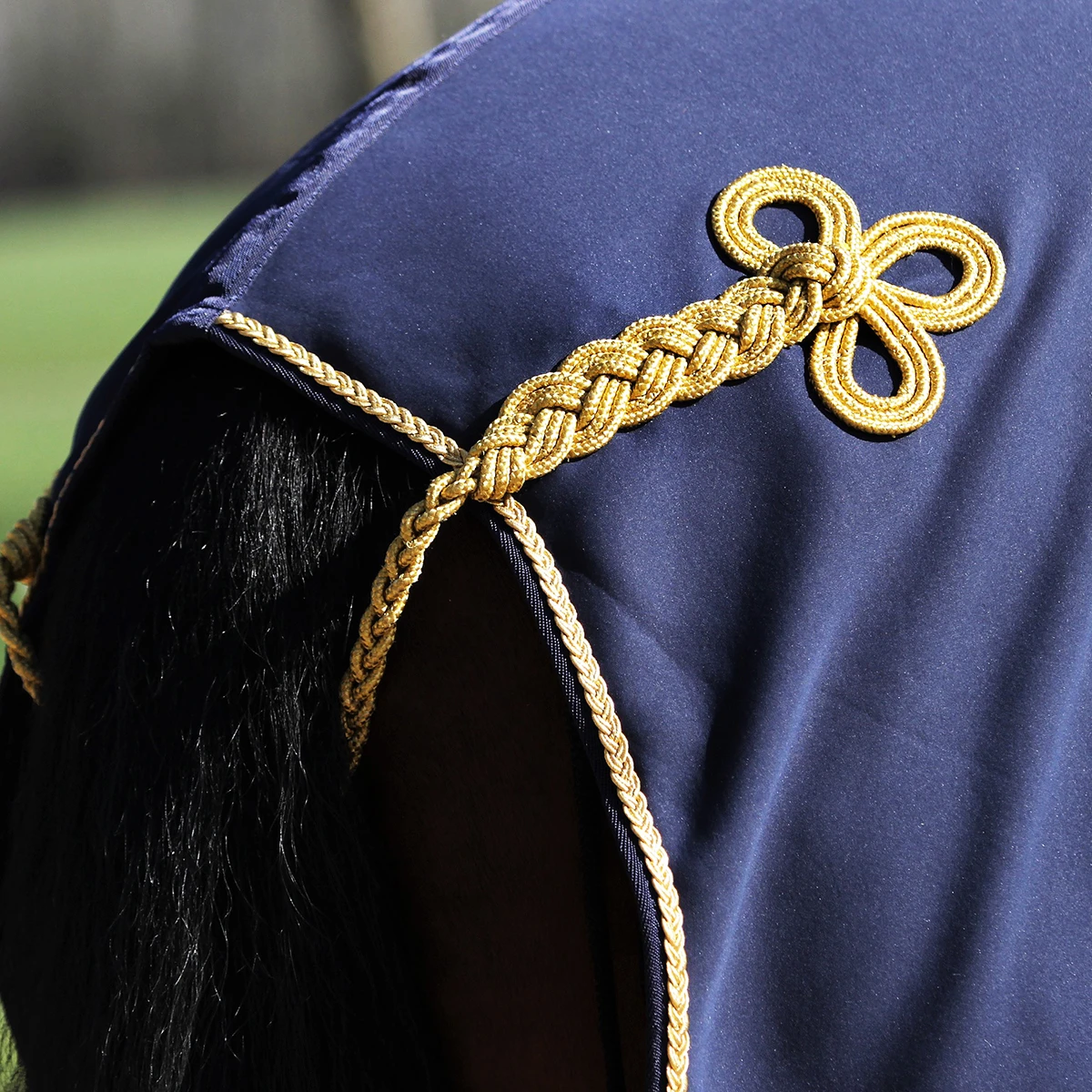 Zweetdeken Horsegear Lyx Donkerblauw - Afbeelding 6