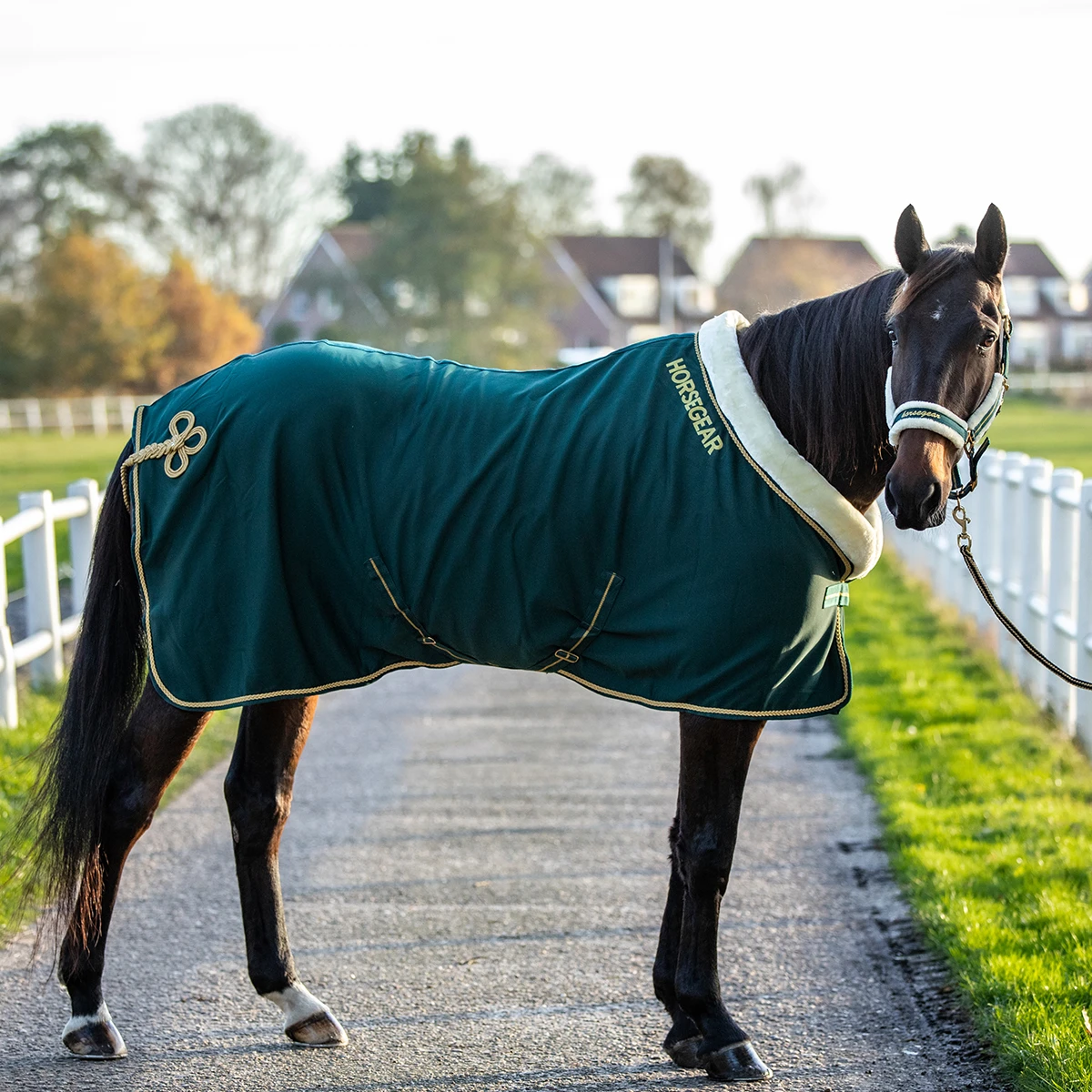 Zweetdeken Horsegear Lyx Donkergroen - Afbeelding 8