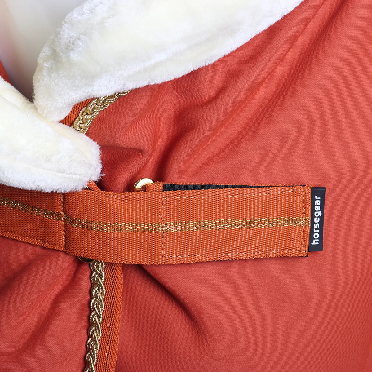 Zweetdeken Horsegear Lyx Middenoranje - Afbeelding 2