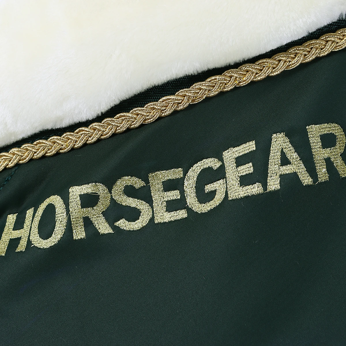 Zweetdeken Horsegear Lyx Mini Donkergroen - Afbeelding 2