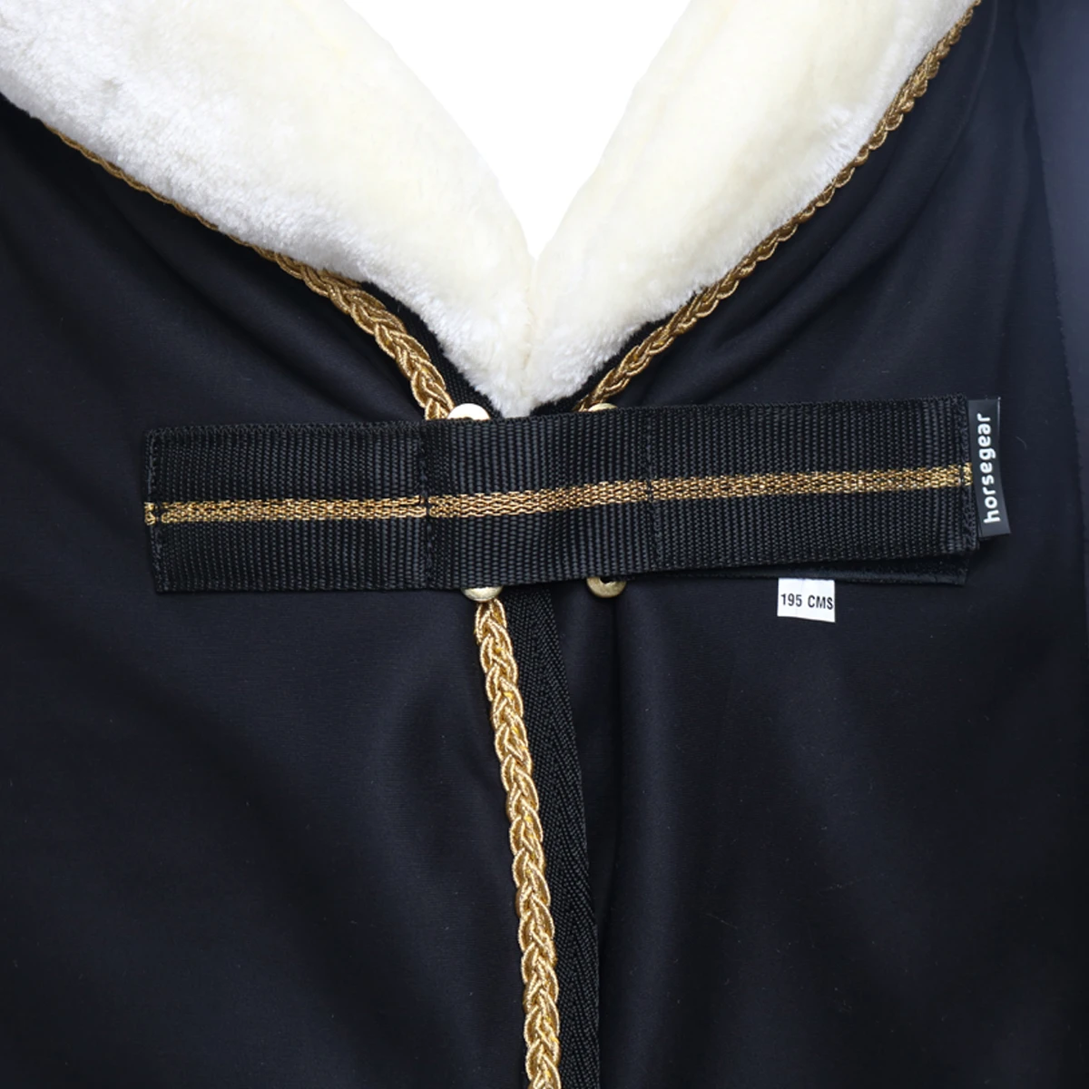 Zweetdeken Horsegear Lyx Zwart - Afbeelding 2