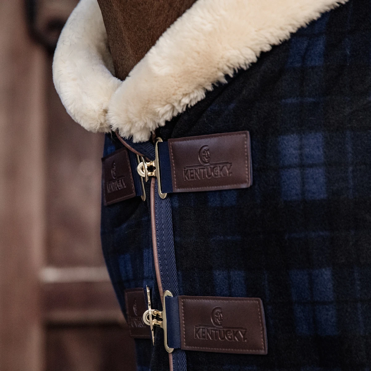 Zweetdeken Kentucky Show Heavy Blauw - Afbeelding 2