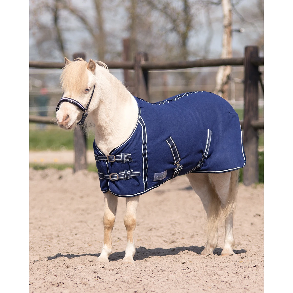 Zweetdeken QHP Falabella Donkerblauw - Afbeelding 2