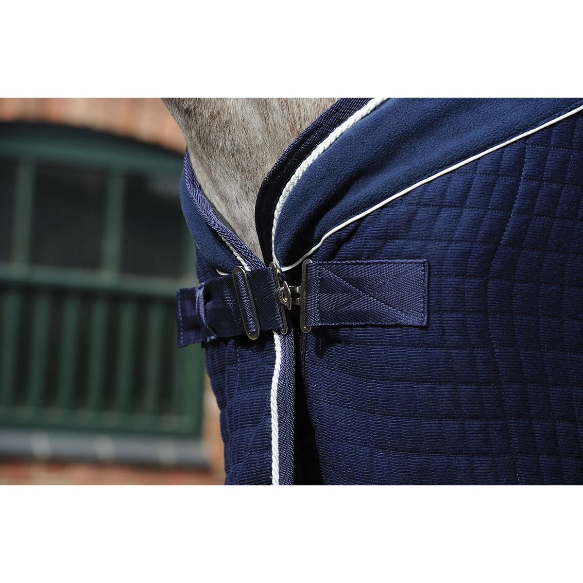 Zweetdeken WeatherBeeta Thermocell Cooler Donkerblauw-wit - Afbeelding 2